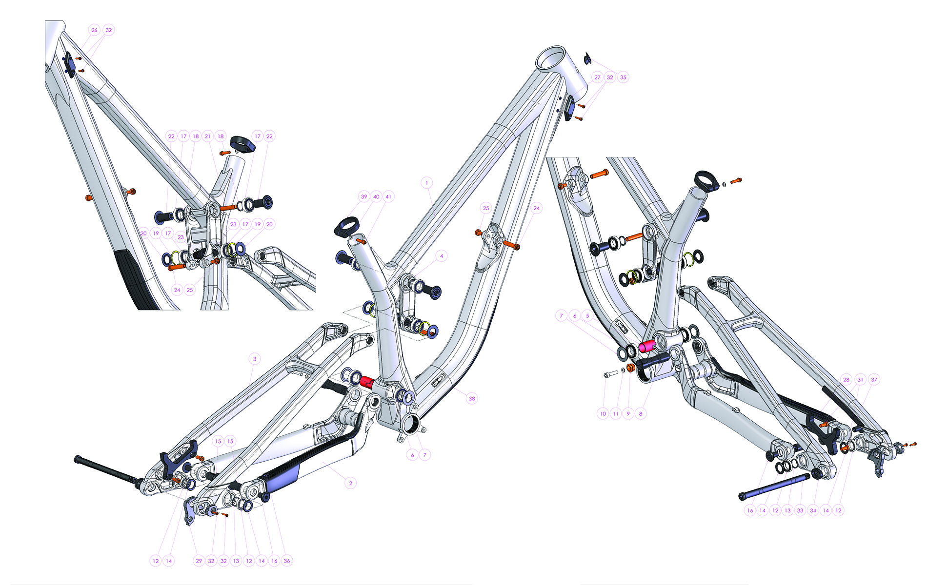 TBC- Seatstay Pivot Axle