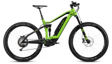 FLYER E Bikes Uproc4 Fullsuspension applegreenblack.png