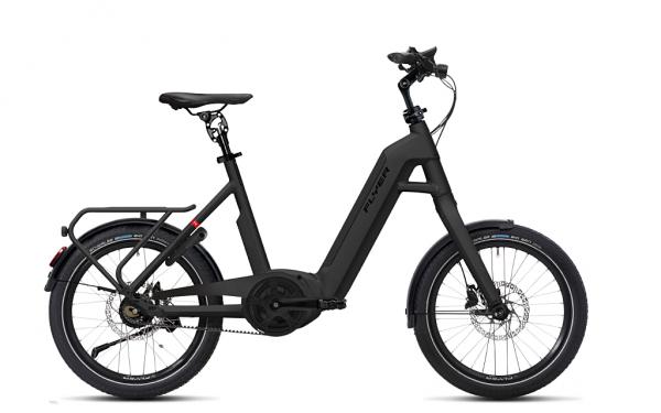 FLYER E Bikes Upstreet1 Tiefeinsteigerrahmen blackmatt