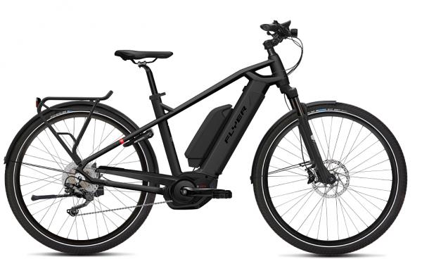 FLYER E Bikes Upstreet4 Herrenrahmen blackmatt dual